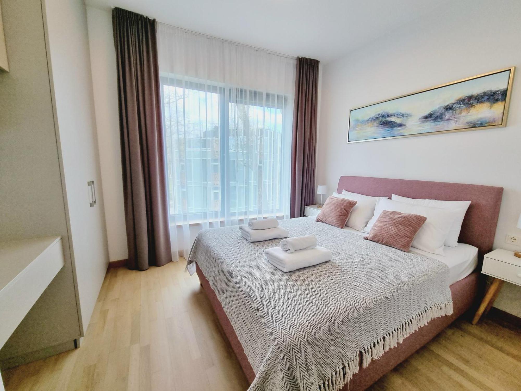 Melodija Apartments In Druskininkai Center المظهر الخارجي الصورة