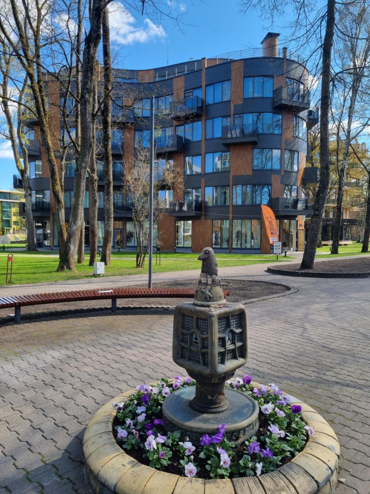 Melodija Apartments In Druskininkai Center المظهر الخارجي الصورة